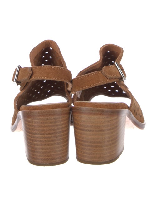 Rag & Bone Suede Cutout Accent Slingback Sandals