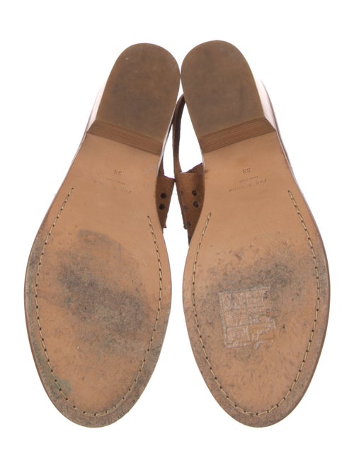 Rag & Bone Suede Cutout Accent Slingback Sandals