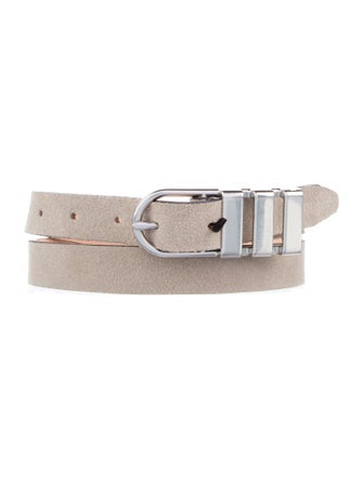Rag & Bone Skinny Suede Belt