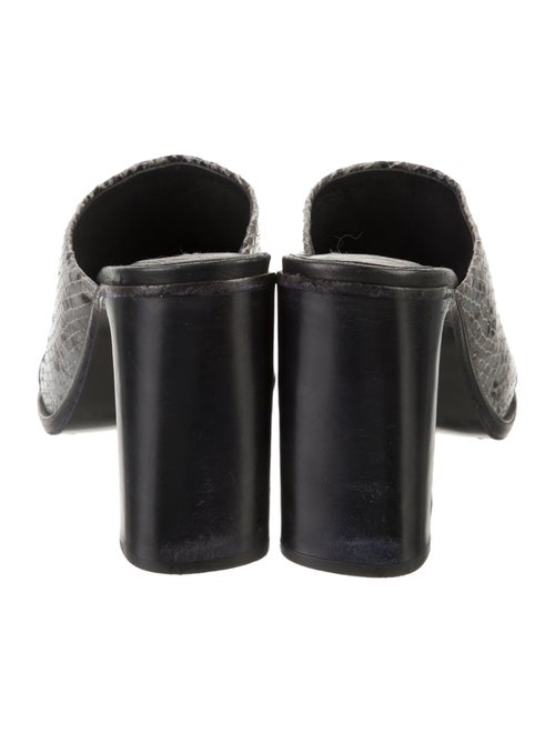 Rag & Bone Snakeskin Animal Print Slides