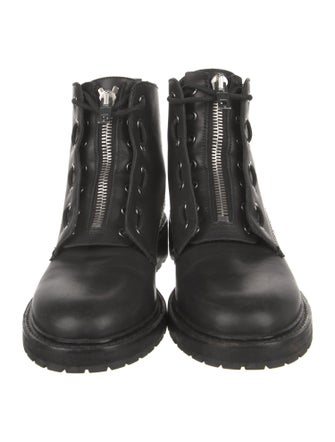 Rag & Bone Leather Combat Boots