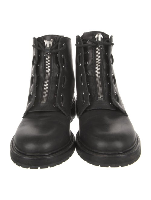 Rag & Bone Leather Combat Boots