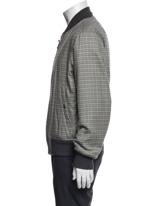Rag & Bone Plaid Print Bomber Jacket