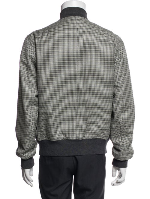 Rag & Bone Plaid Print Bomber Jacket