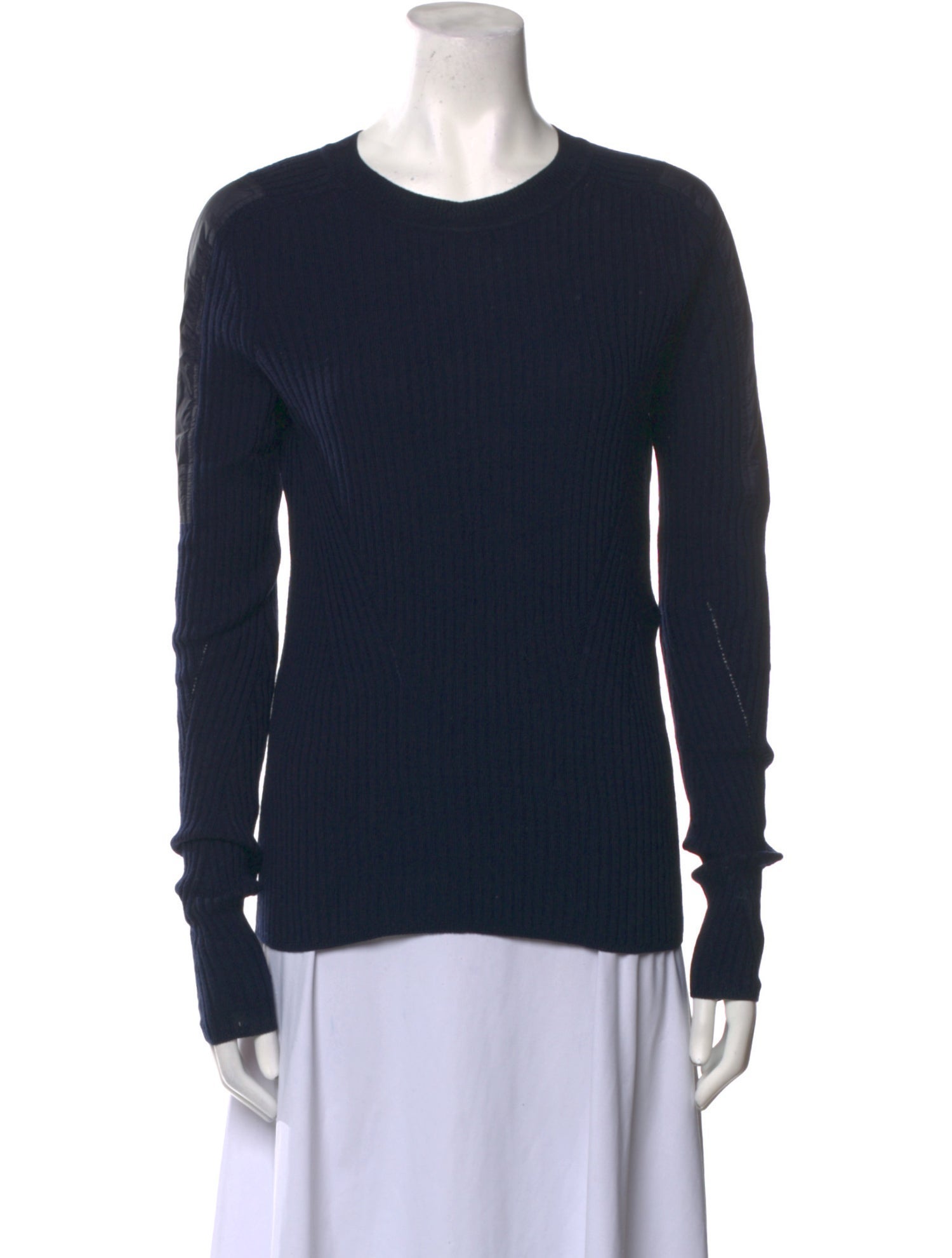 Rag & Bone Nylon Crew Neck Sweater