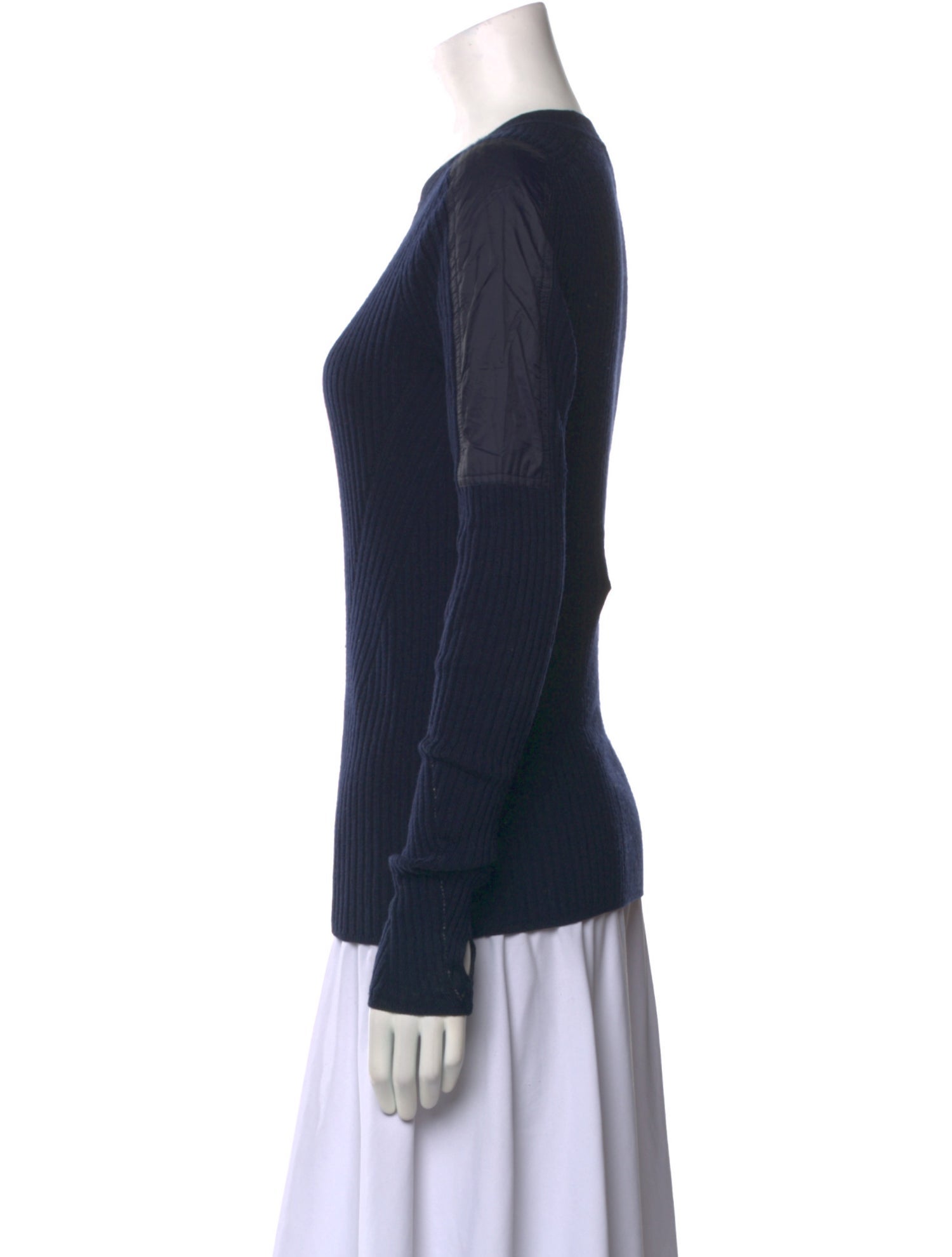 Rag & Bone Nylon Crew Neck Sweater