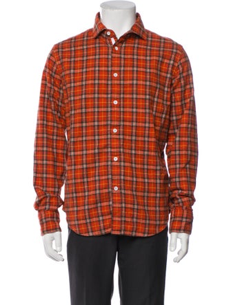 Rag & Bone Plaid Print Trucker Jacket
