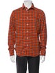 Rag & Bone Plaid Print Trucker Jacket