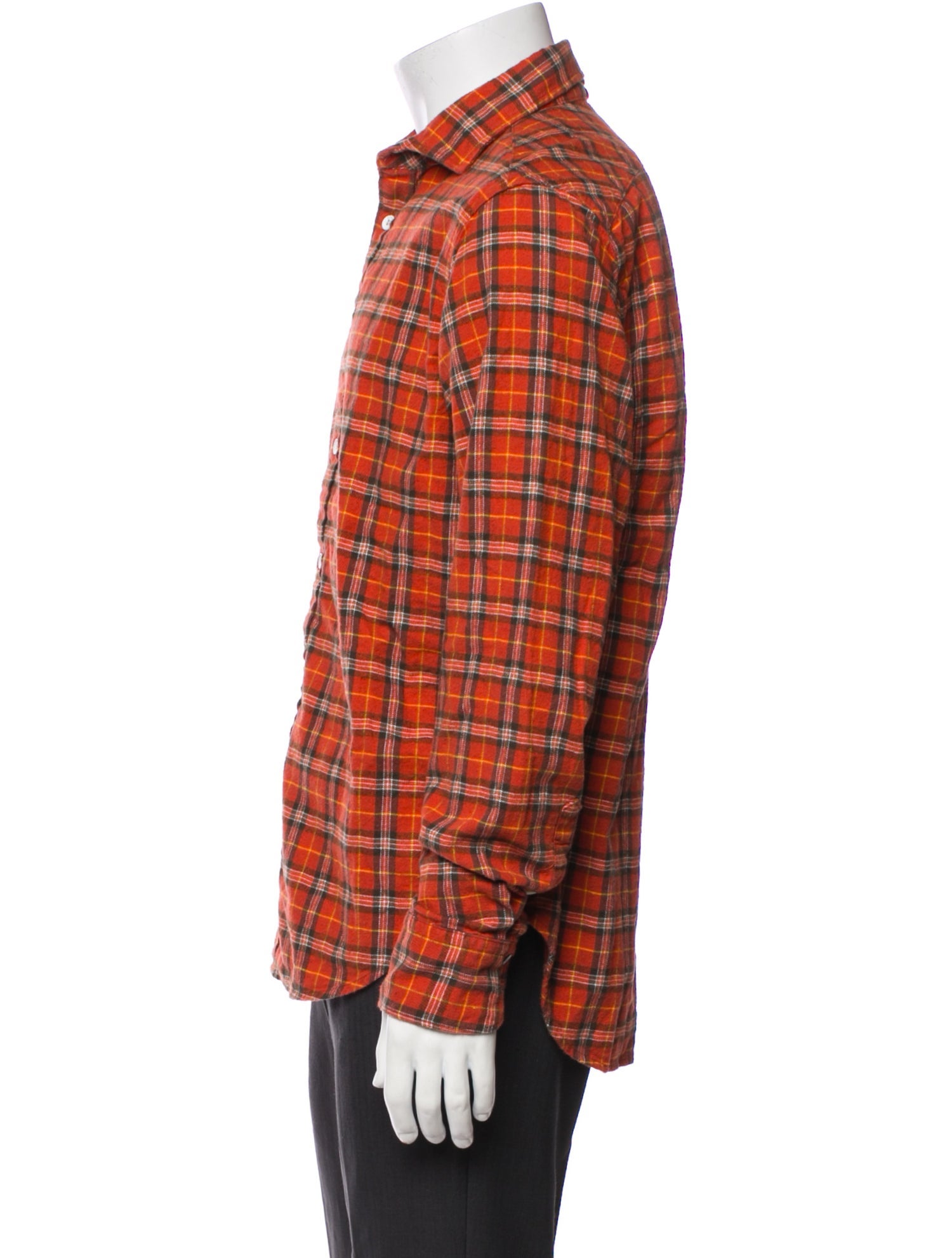 Rag & Bone Plaid Print Trucker Jacket
