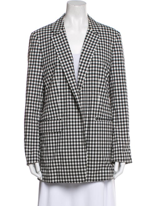 Rag & Bone Plaid Print Blazer
