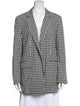 Rag & Bone Plaid Print Blazer