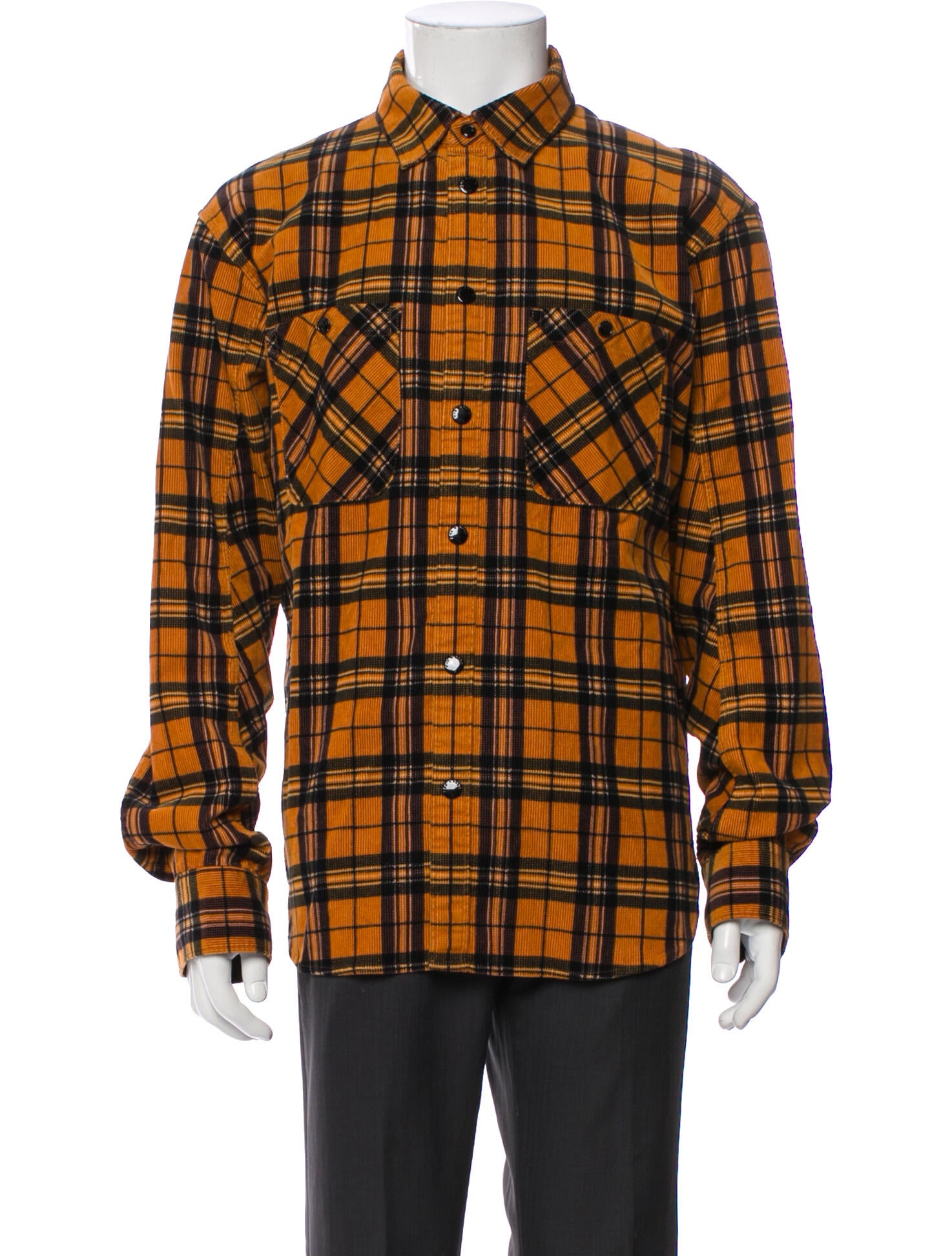 Rag & Bone Plaid Print Trucker Jacket