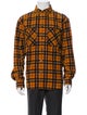 Rag & Bone Plaid Print Trucker Jacket