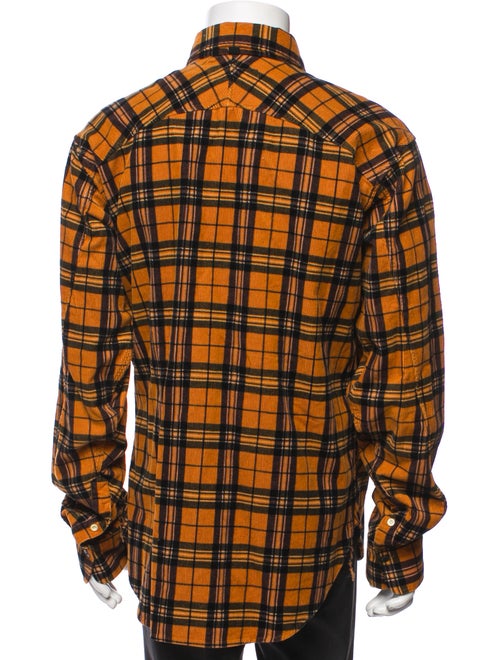 Rag & Bone Plaid Print Trucker Jacket