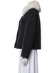 Rag & Bone Virgin Wool Faux Fur Jacket
