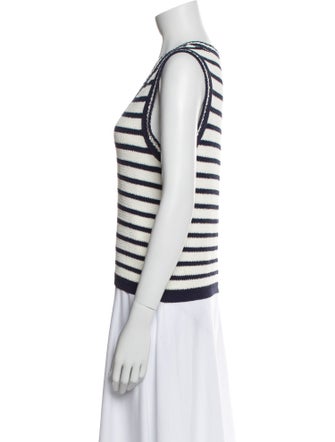 Rag & Bone Striped V-Neck Sweater