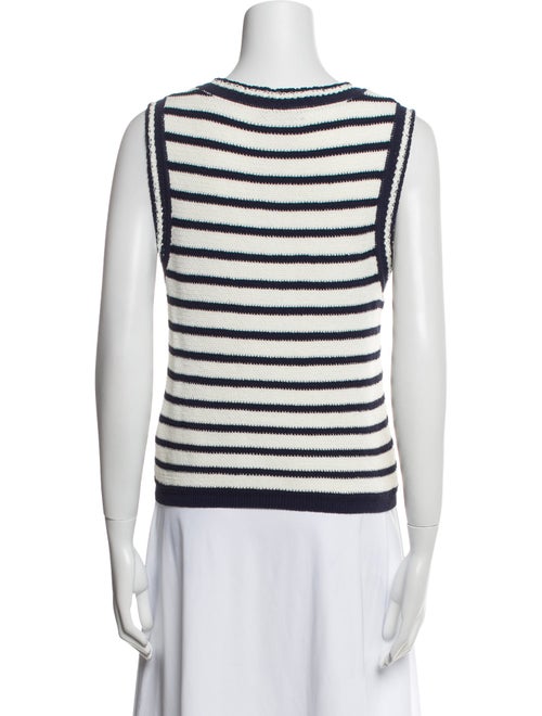 Rag & Bone Striped V-Neck Sweater