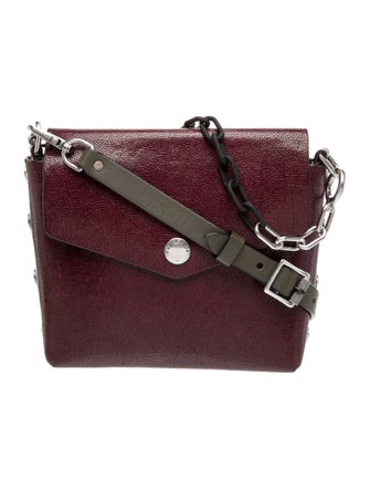 Rag & Bone Embossed Leather Shoulder Bag