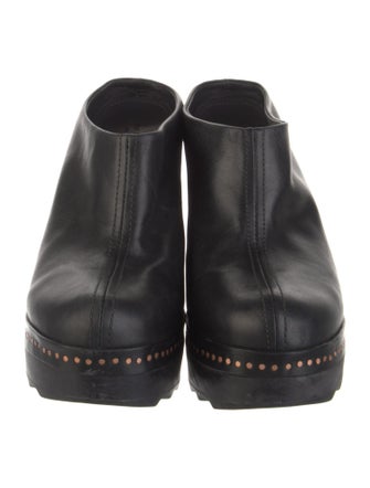 Rag & Bone Leather Studded Accents Mules