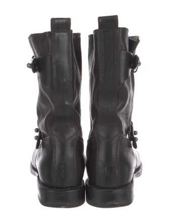 Rag & Bone Leather Moto Boots