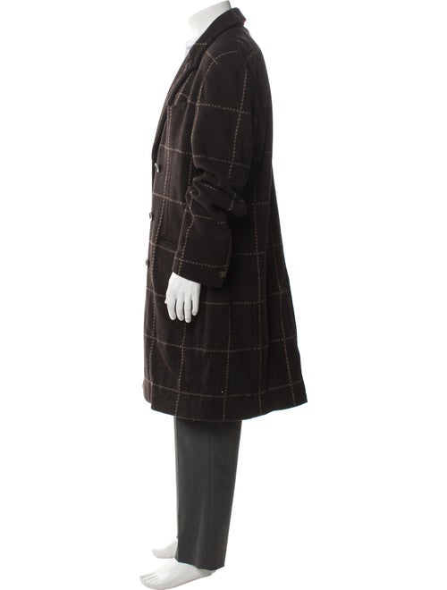 Rag & Bone Plaid Print Trench Coat