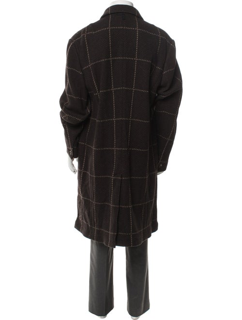 Rag & Bone Plaid Print Trench Coat