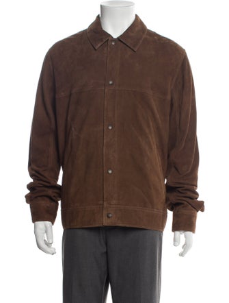 Rag & Bone Suede Trucker Jacket