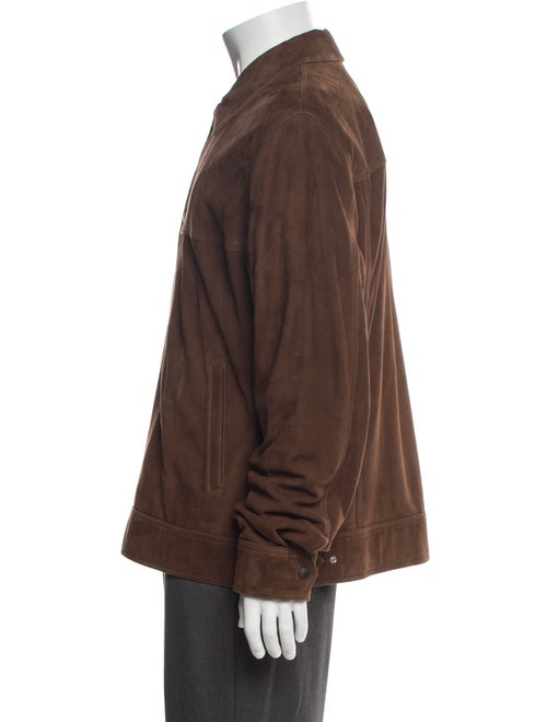 Rag & Bone Suede Trucker Jacket