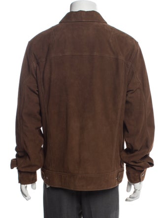 Rag & Bone Suede Trucker Jacket