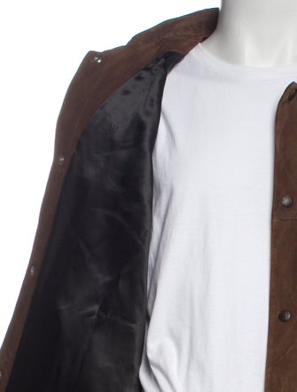 Rag & Bone Suede Trucker Jacket