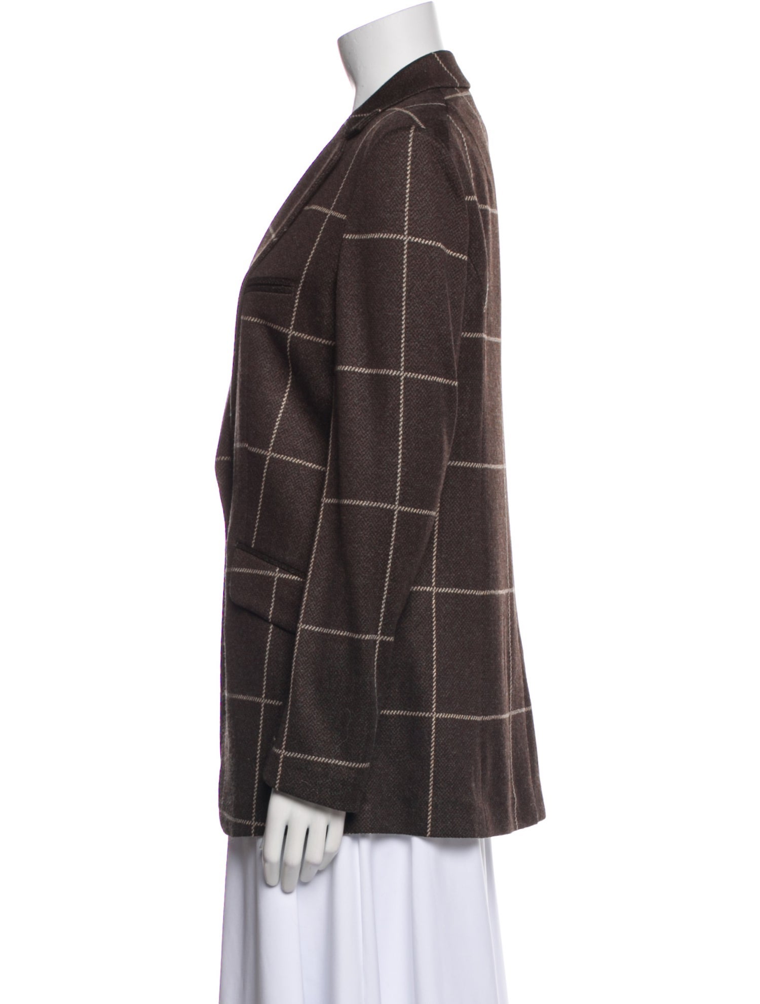 Rag & Bone Plaid Print Blazer