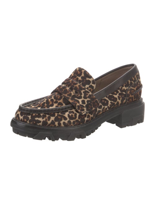 Rag & Bone Ponyhair Animal Print Loafers