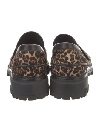Rag & Bone Ponyhair Animal Print Loafers
