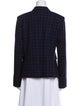 Rag & Bone Virgin Wool Plaid Print Blazer