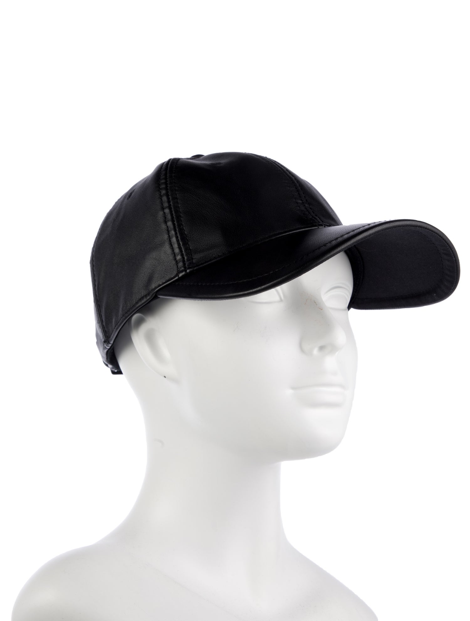 Rag & Bone Leather Baseball Cap