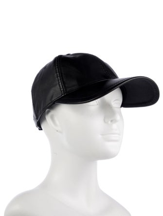 Rag & Bone Leather Baseball Cap