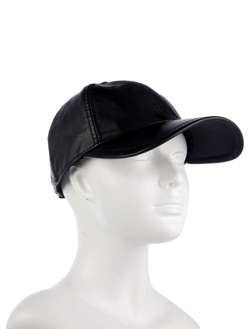 Rag & Bone Leather Baseball Cap