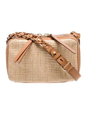 Rag & Bone Raffia Messenger Bag