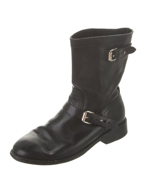 Rag & Bone Leather Moto Boots