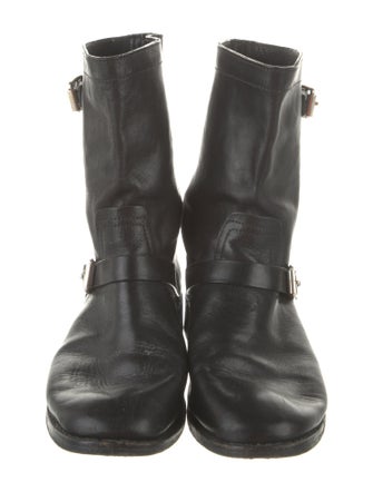 Rag & Bone Leather Moto Boots