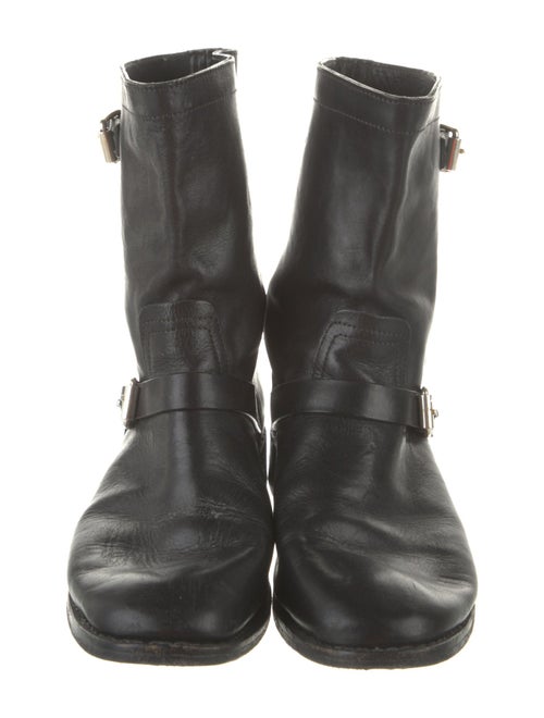 Rag & Bone Leather Moto Boots