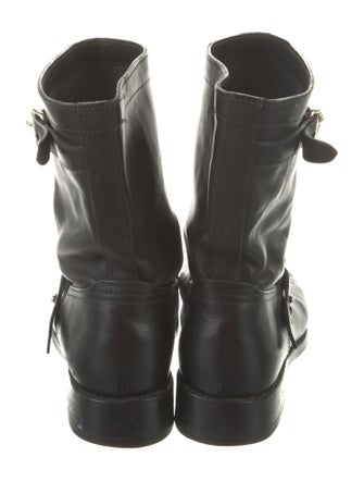 Rag & Bone Leather Moto Boots