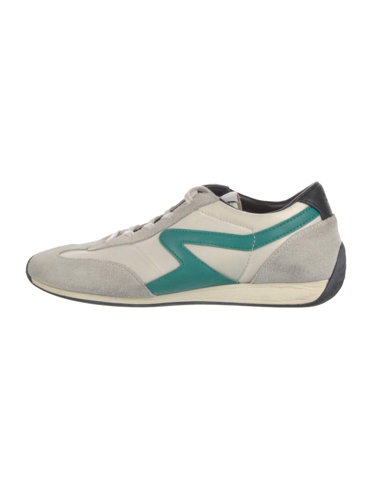 Rag & Bone Suede Colorblock Pattern Sneakers
