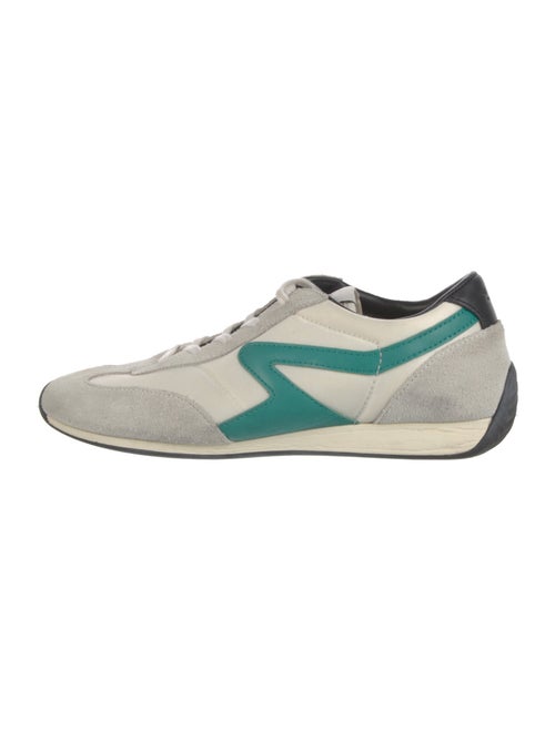 Rag & Bone Suede Colorblock Pattern Sneakers