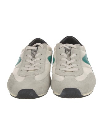 Rag & Bone Suede Colorblock Pattern Sneakers