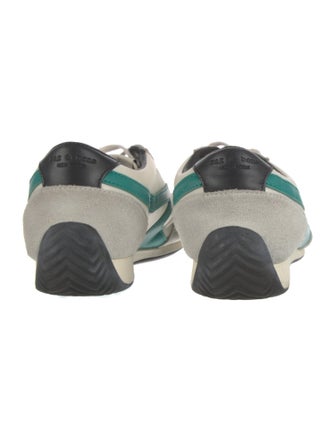 Rag & Bone Suede Colorblock Pattern Sneakers