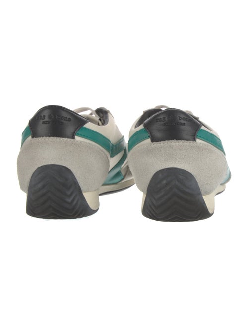 Rag & Bone Suede Colorblock Pattern Sneakers