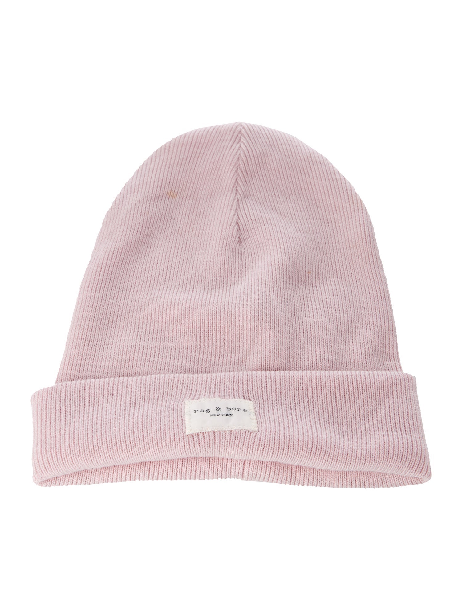 Rag & Bone Pink Knitted Beanie