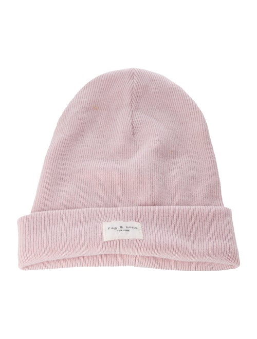 Rag & Bone Pink Knitted Beanie
