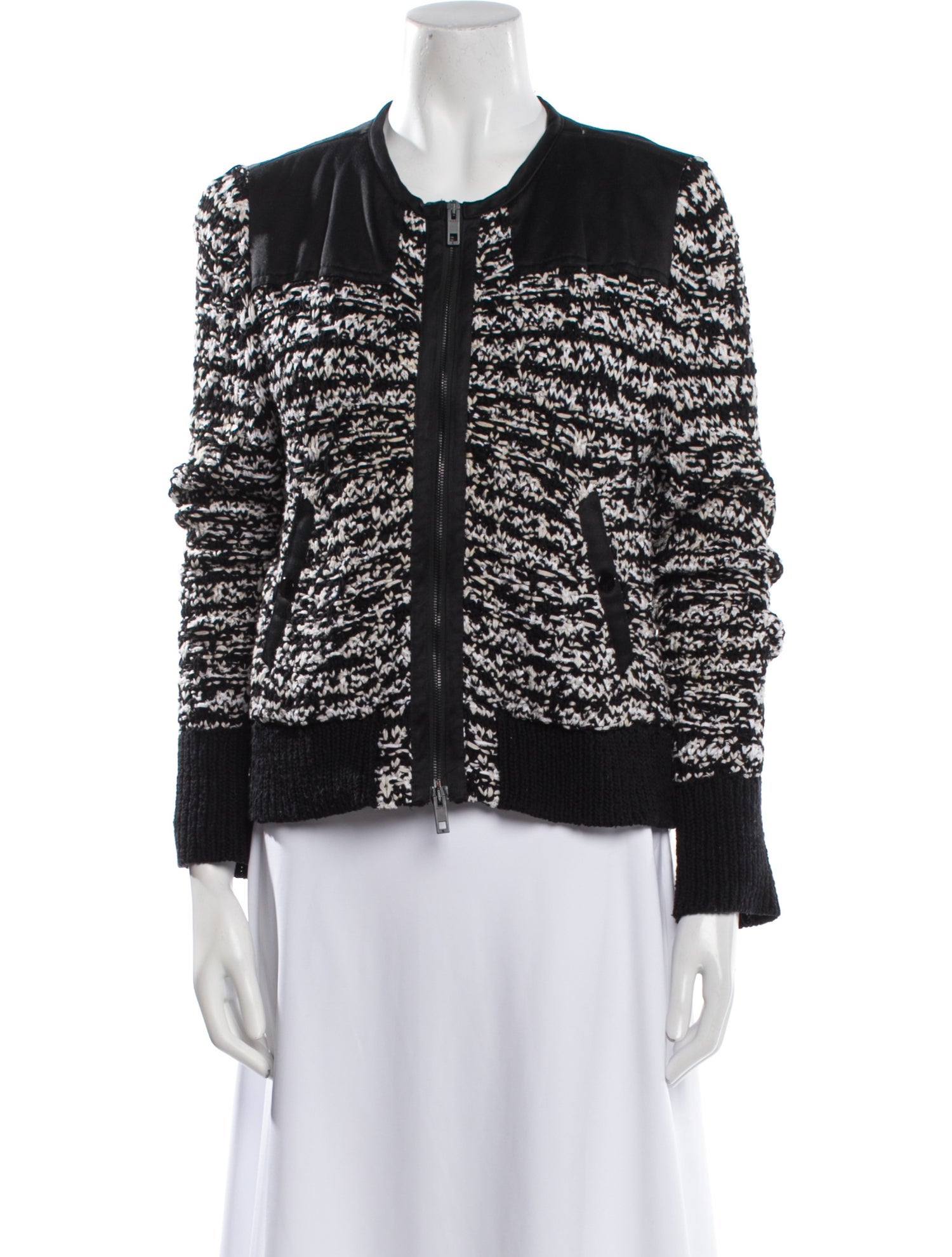 Rag & Bone Tweed Pattern Evening Jacket